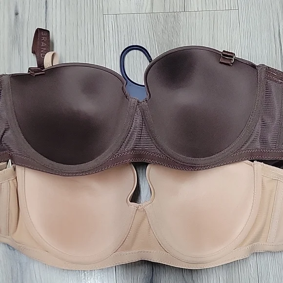 Lucky Brand Women's Beige and Brown Bra - Picture 4 of 7